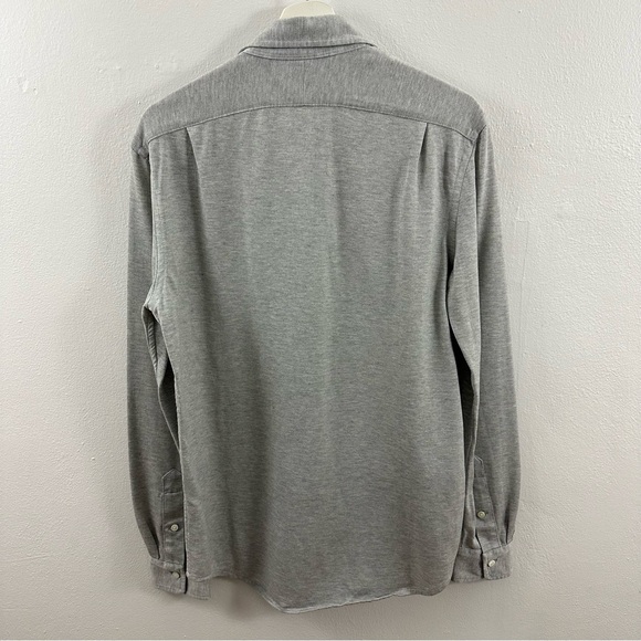 2/$20 Polo by Ralph Lauren Men's Knit Gray Shirt Size M - Picture 3 of 6